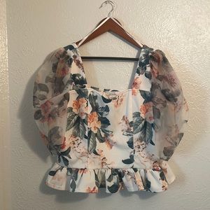 Floral dress shirt